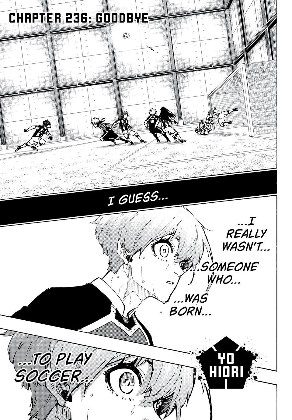 B Lock Manga, chapter 236, page 1