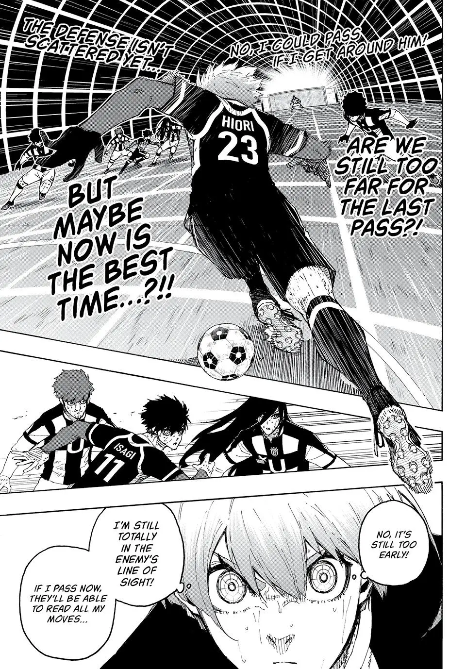 B Lock Manga, chapter 237, page 13