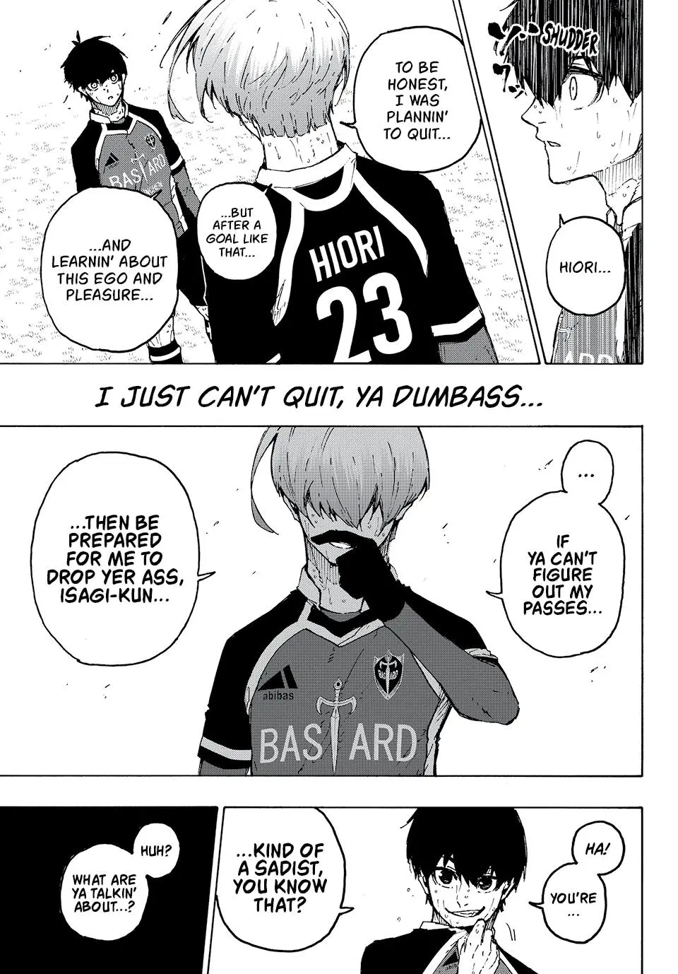B Lock Manga, chapter 239, page 12