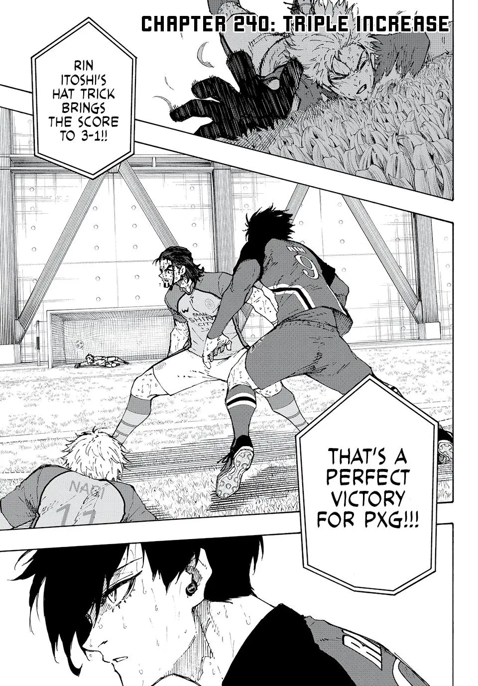 B Lock Manga, chapter 240, page 1