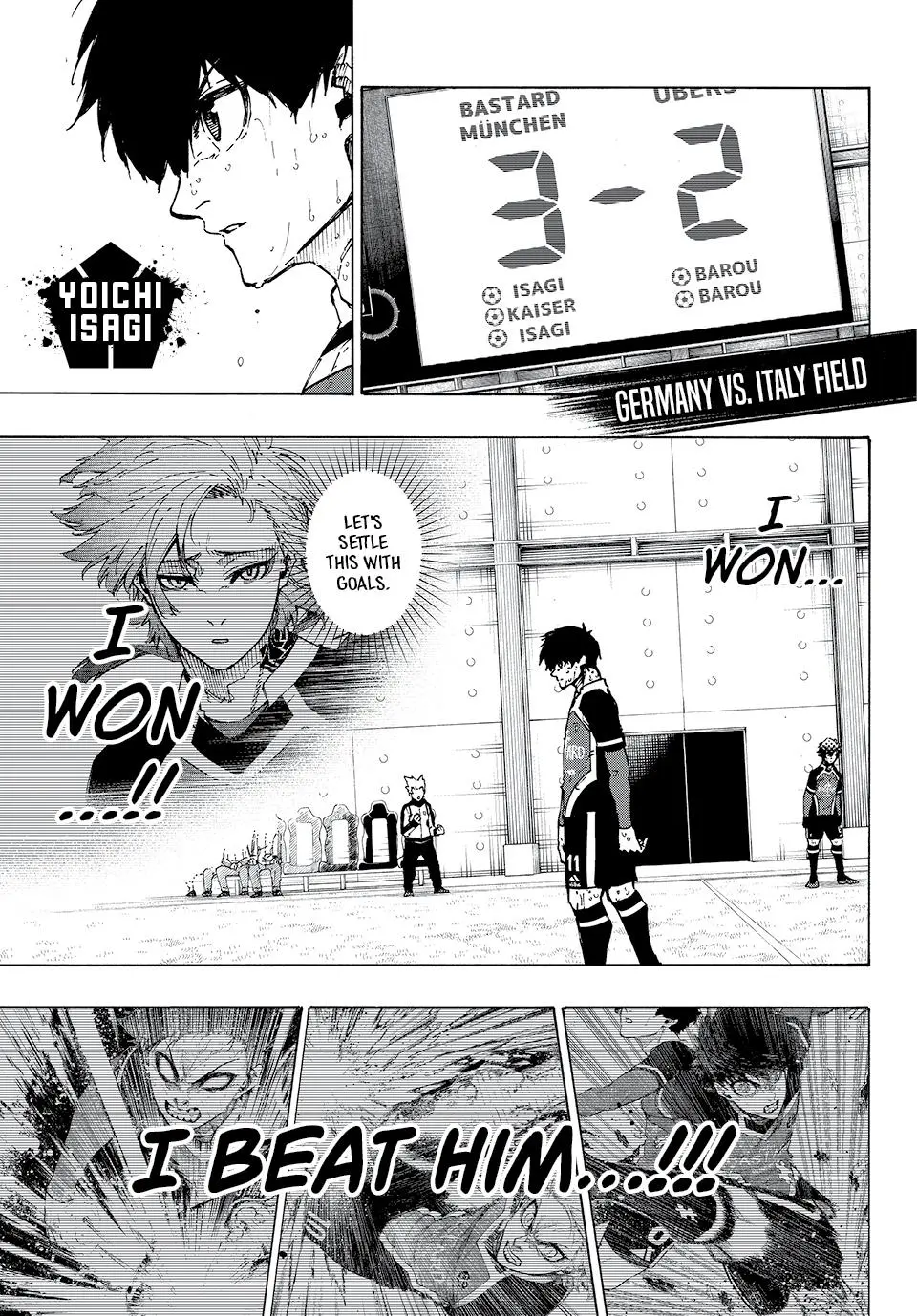 B Lock Manga, chapter 240, page 5