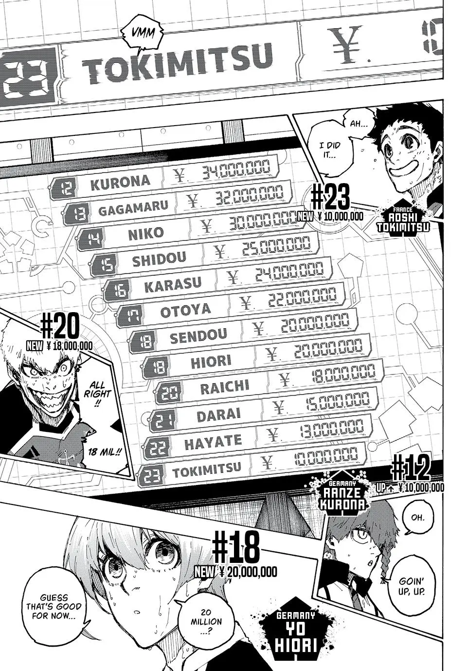 B Lock Manga, chapter 240, page 9