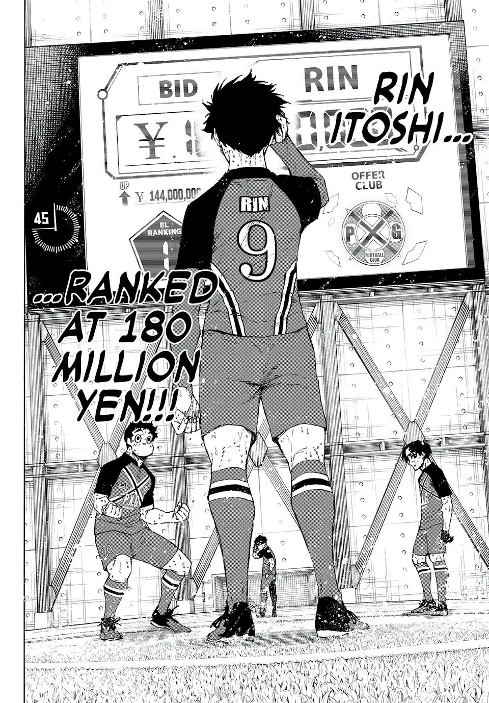 B Lock Manga, chapter 240, page 14