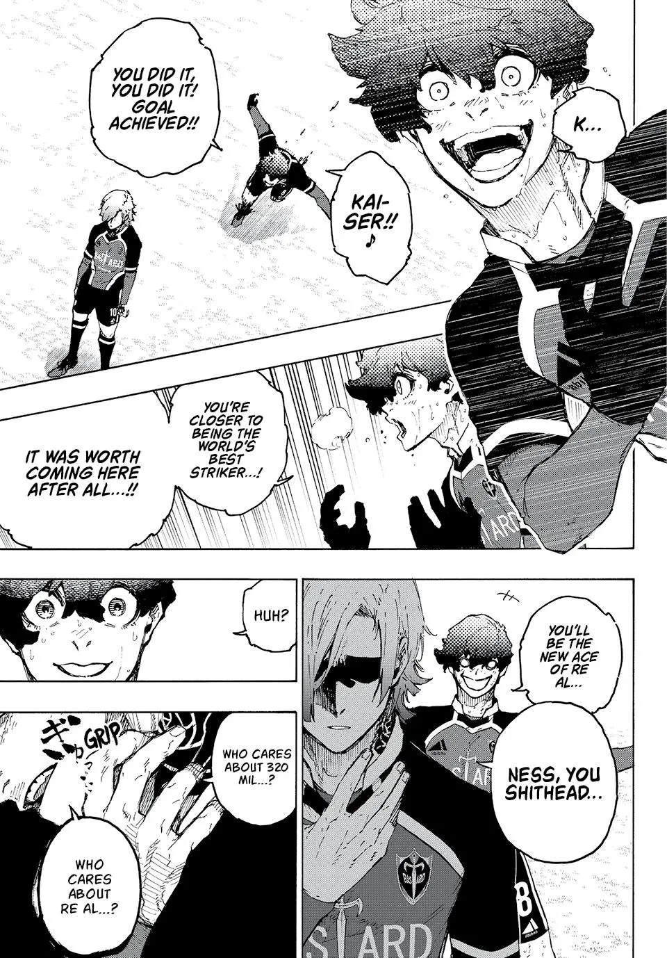 B Lock Manga, chapter 240, page 17