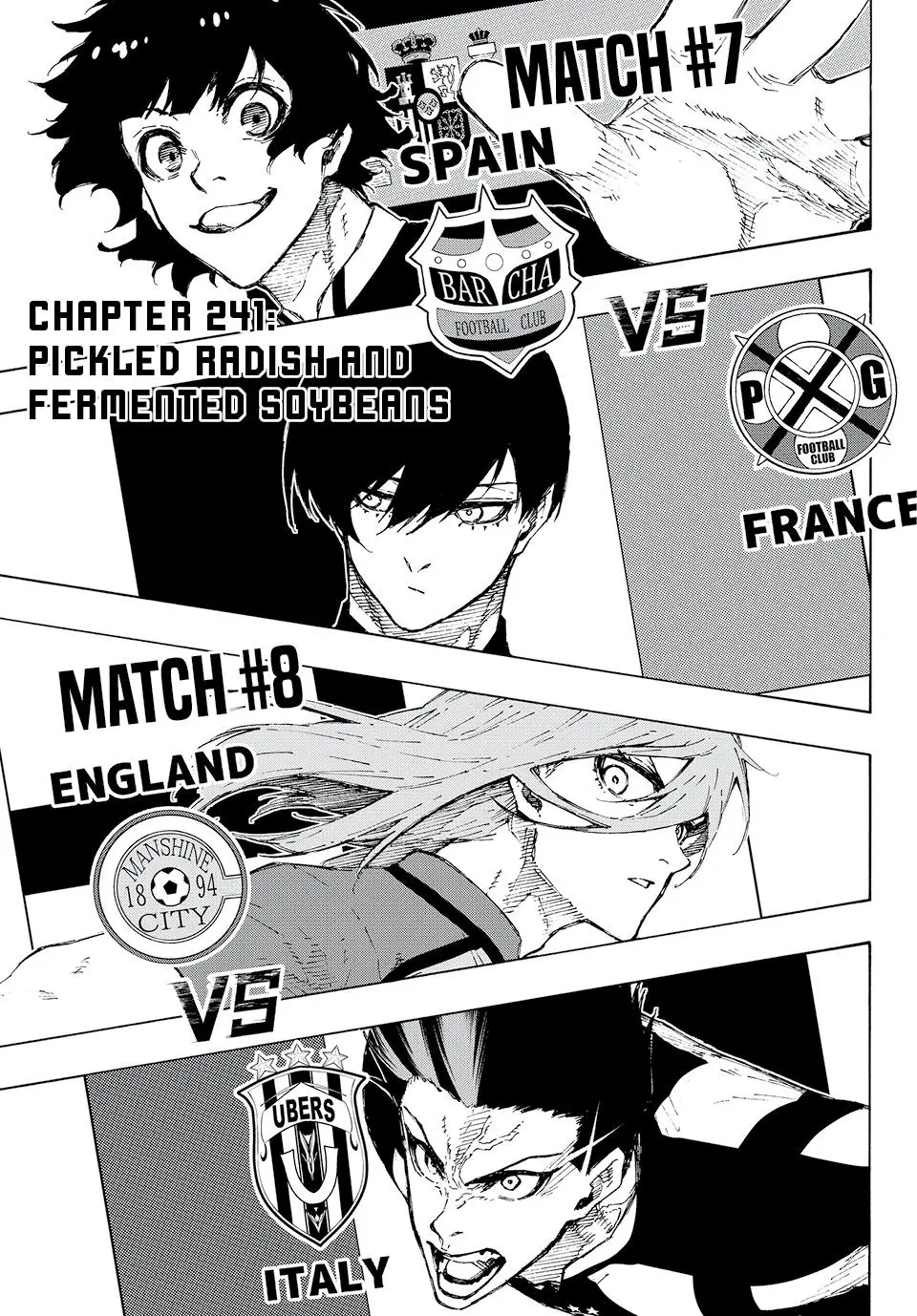 B Lock Manga, chapter 241, page 1