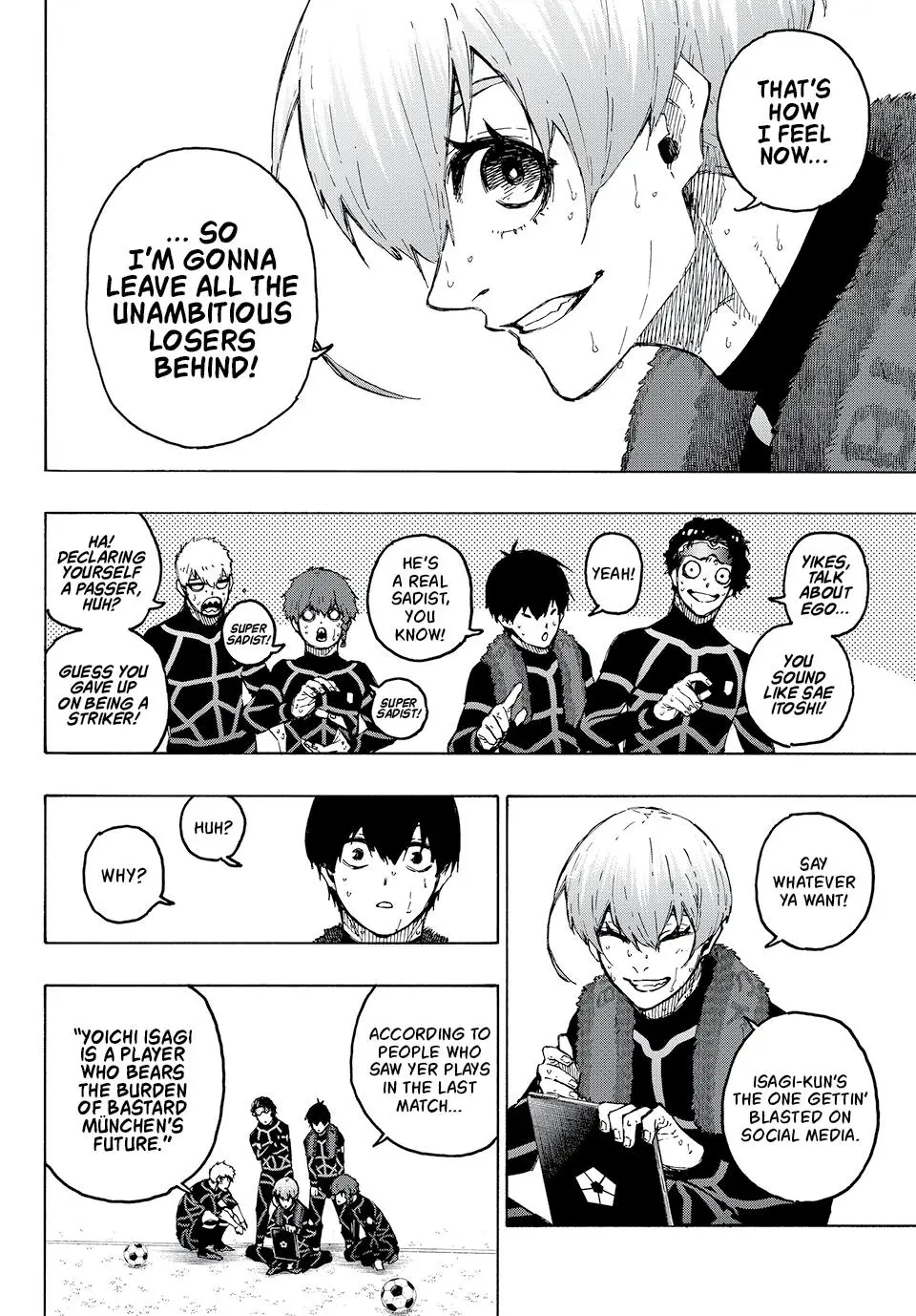 B Lock Manga, chapter 241, page 4