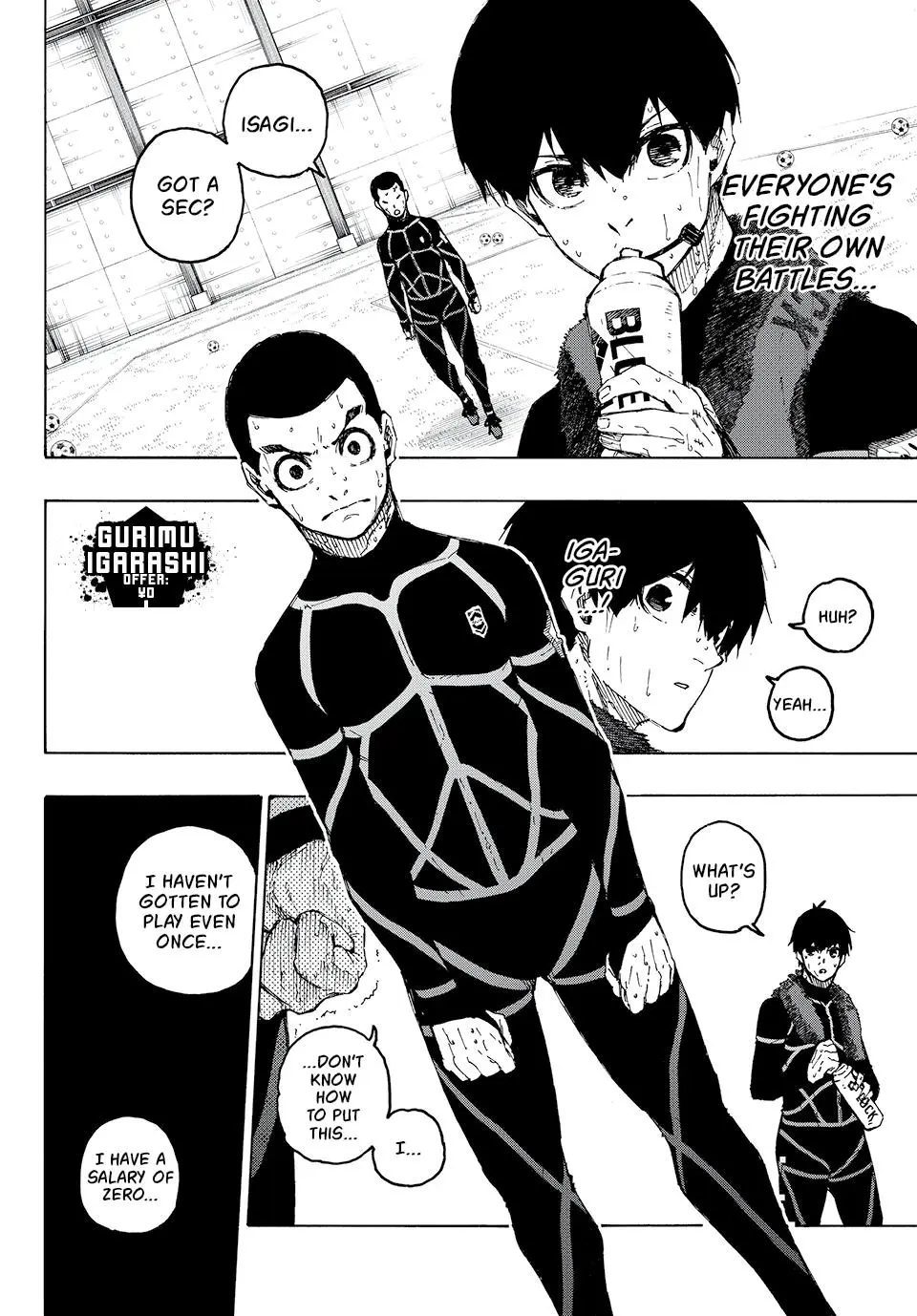 B Lock Manga, chapter 241, page 8
