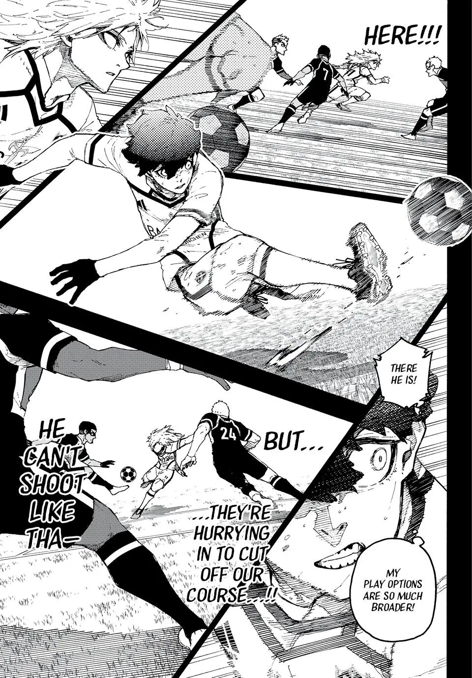 B Lock Manga, chapter 243, page 6