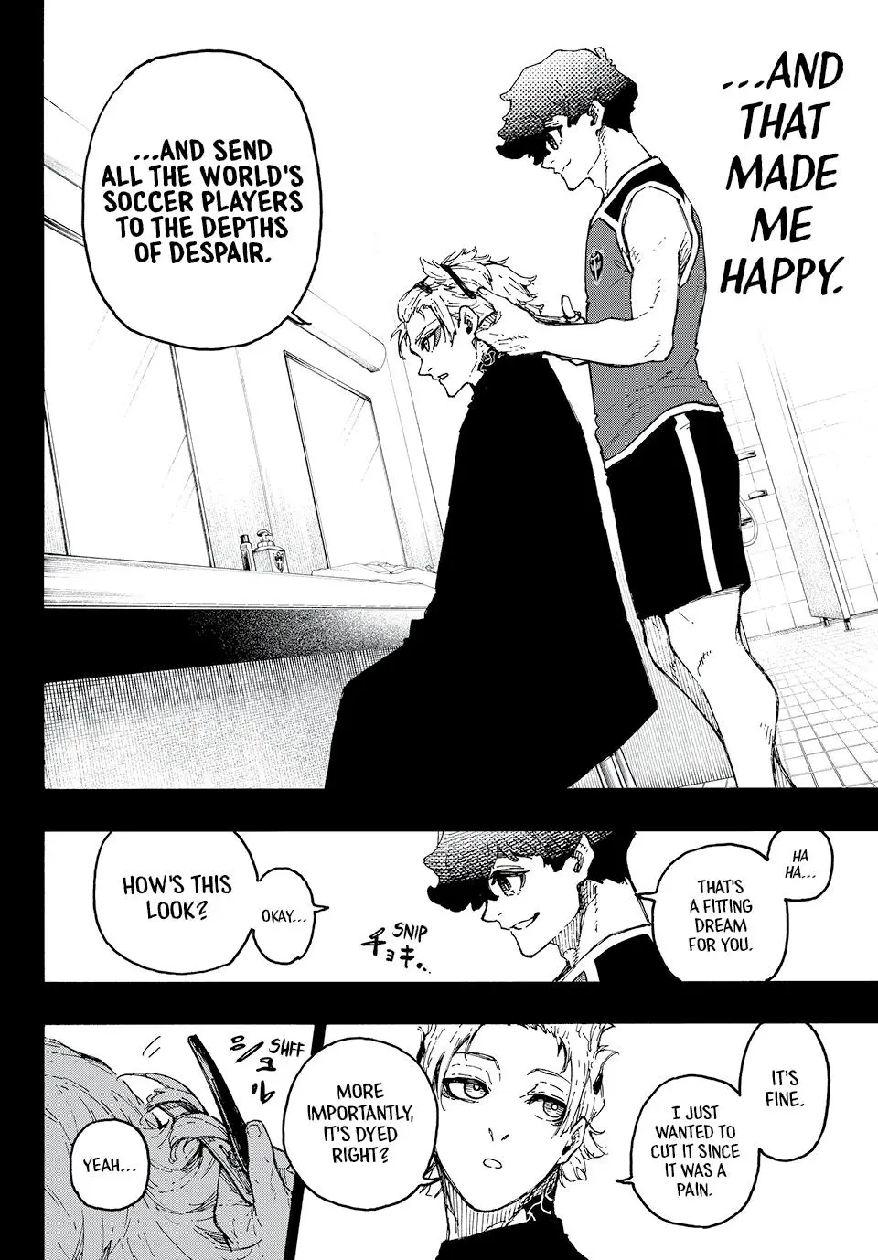 B Lock Manga, chapter 243, page 14