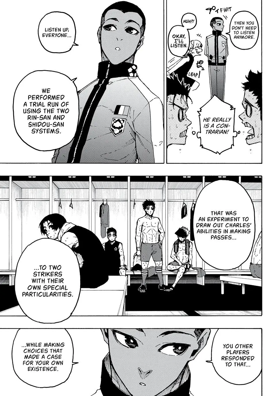 B Lock Manga, chapter 246, page 15