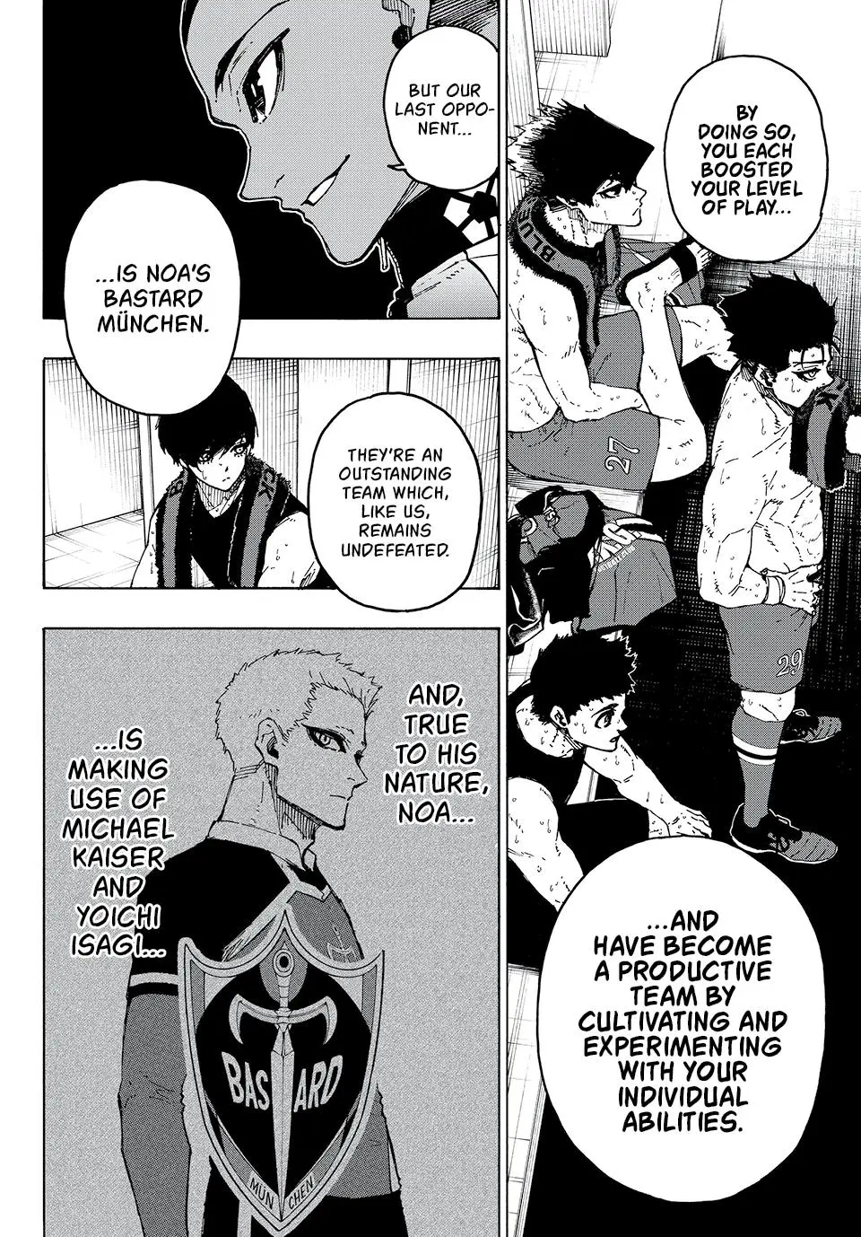 B Lock Manga, chapter 246, page 16
