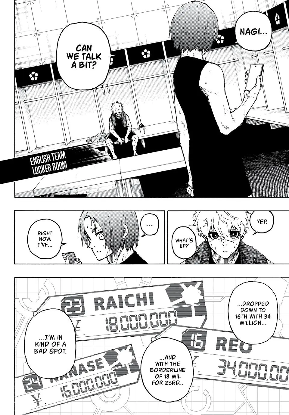 B Lock Manga, chapter 247, page 2