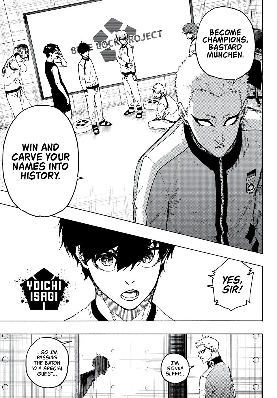 B Lock Manga, chapter 247, page 8