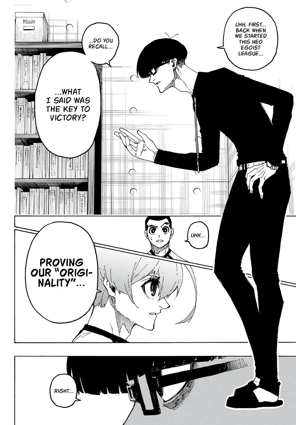 B Lock Manga, chapter 247, page 11