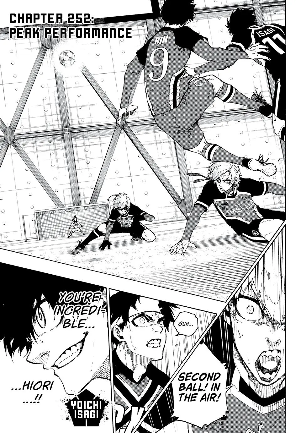 B Lock Manga, chapter 252, page 1