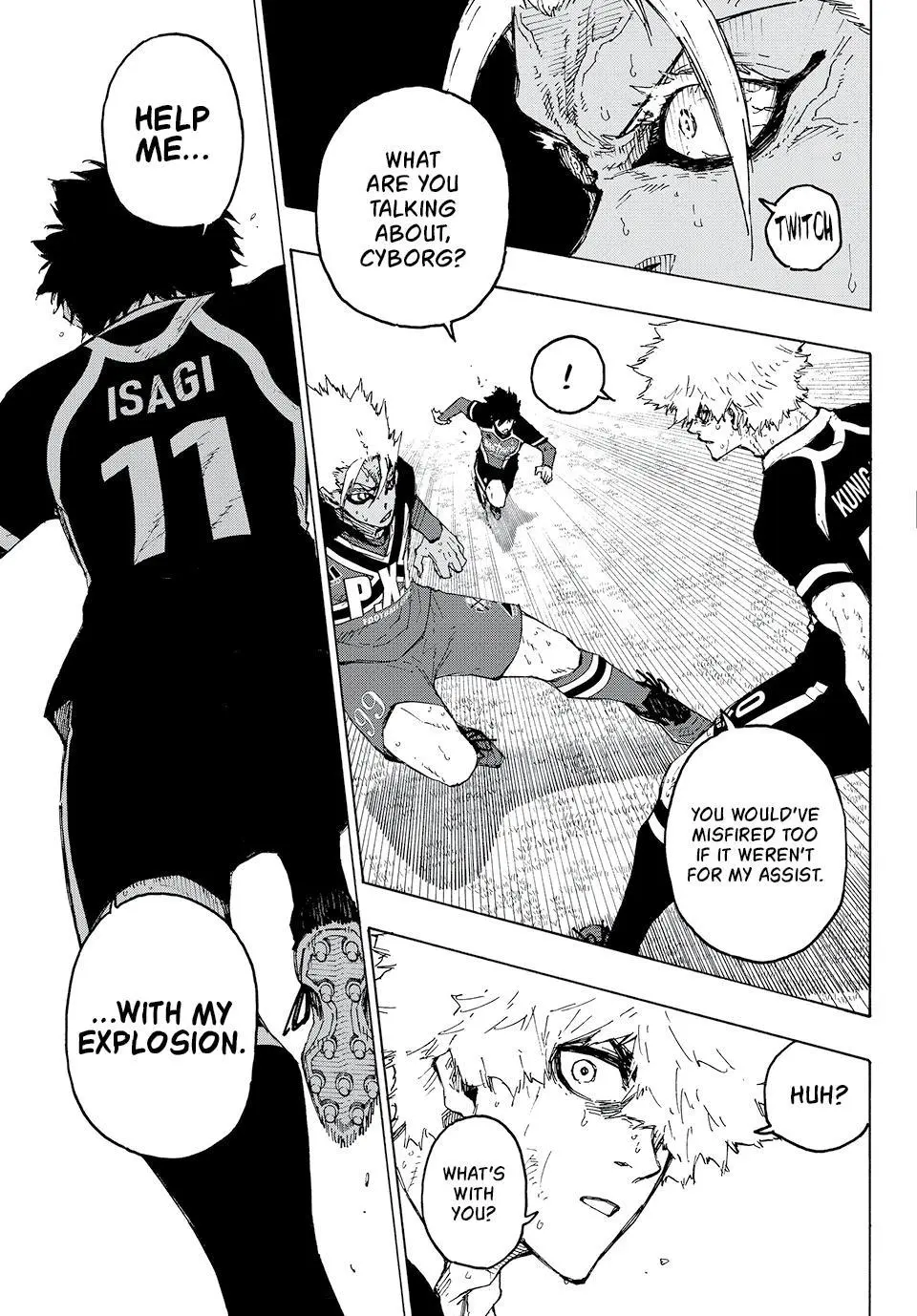 B Lock Manga, chapter 255, page 15