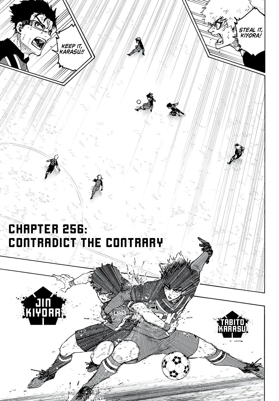 B Lock Manga, chapter 256, page 1