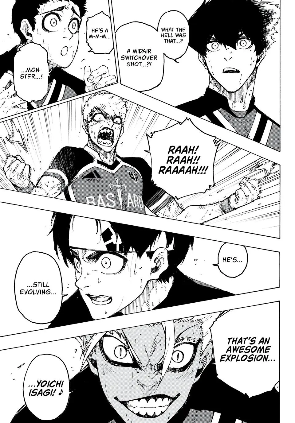 B Lock Manga, chapter 258, page 4