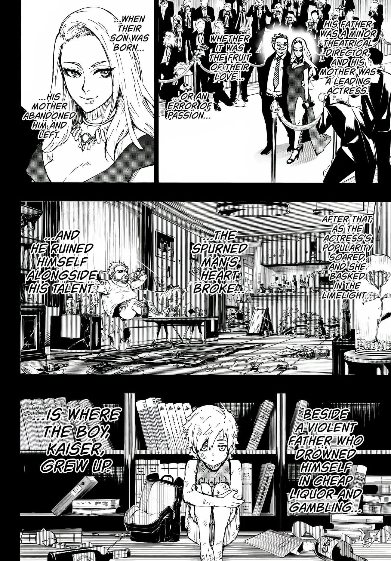 B Lock Manga, chapter 260, page 2