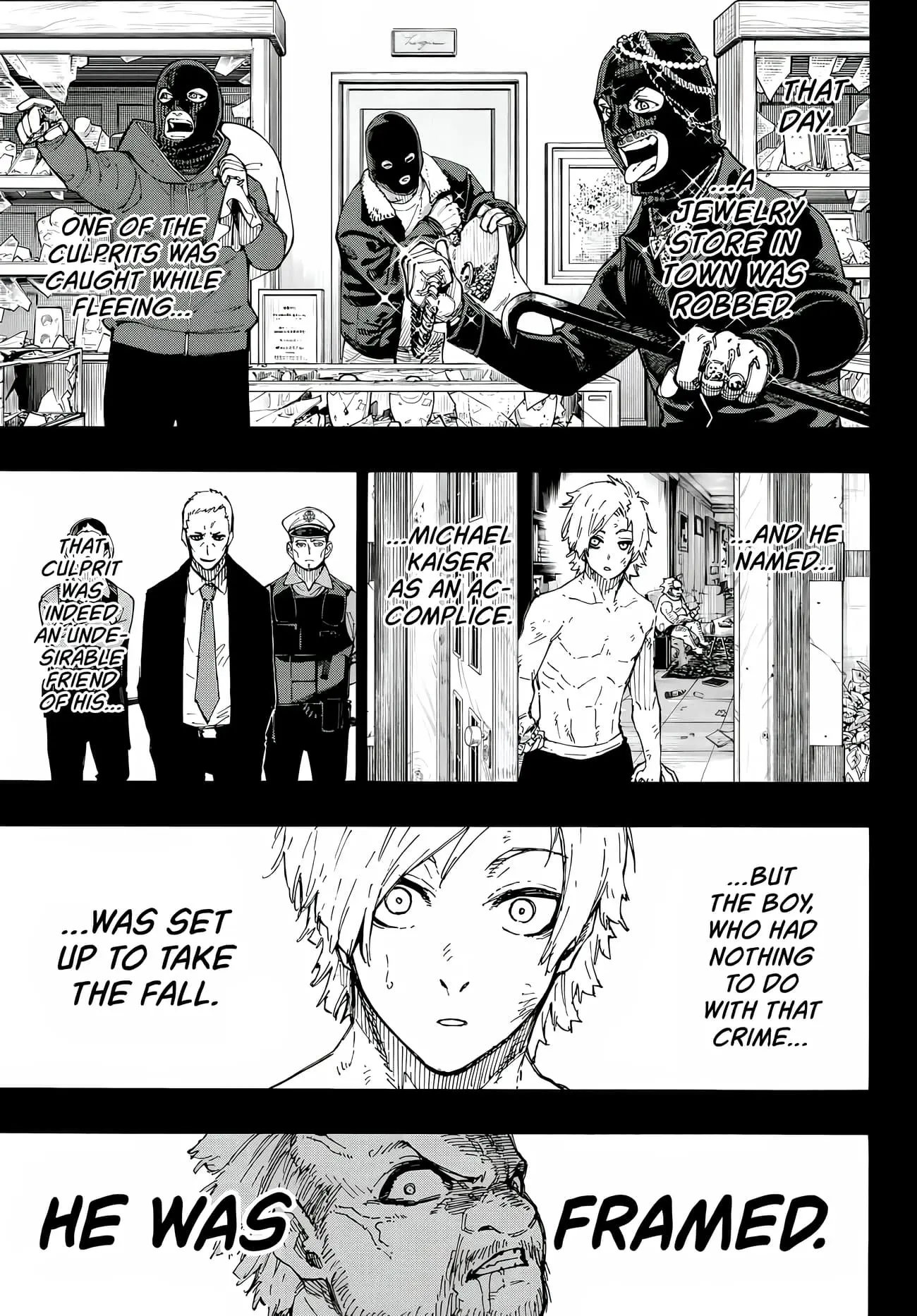 B Lock Manga, chapter 260, page 11