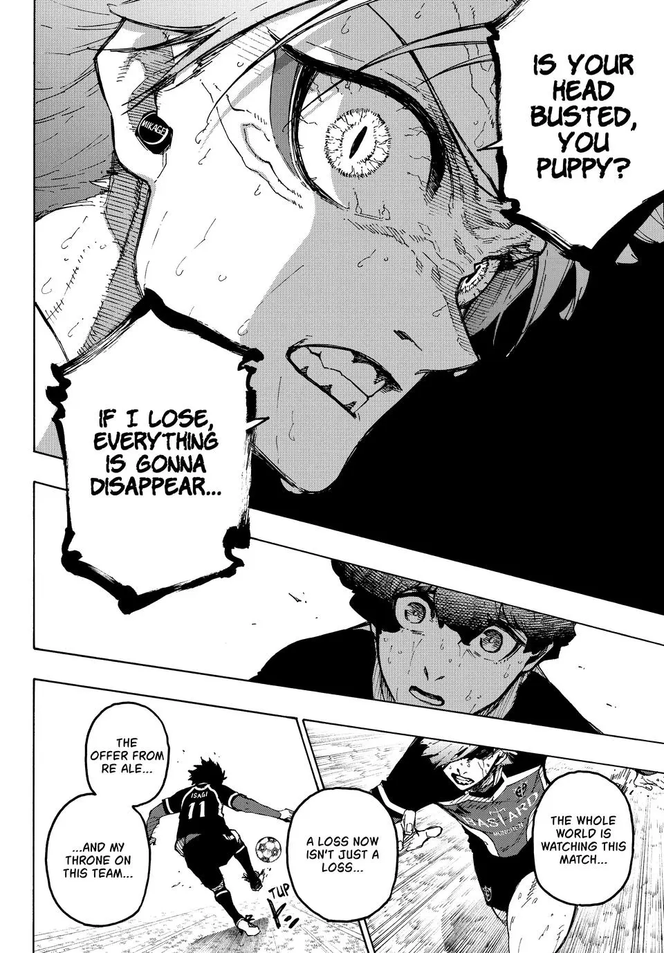 B Lock Manga, chapter 262, page 8