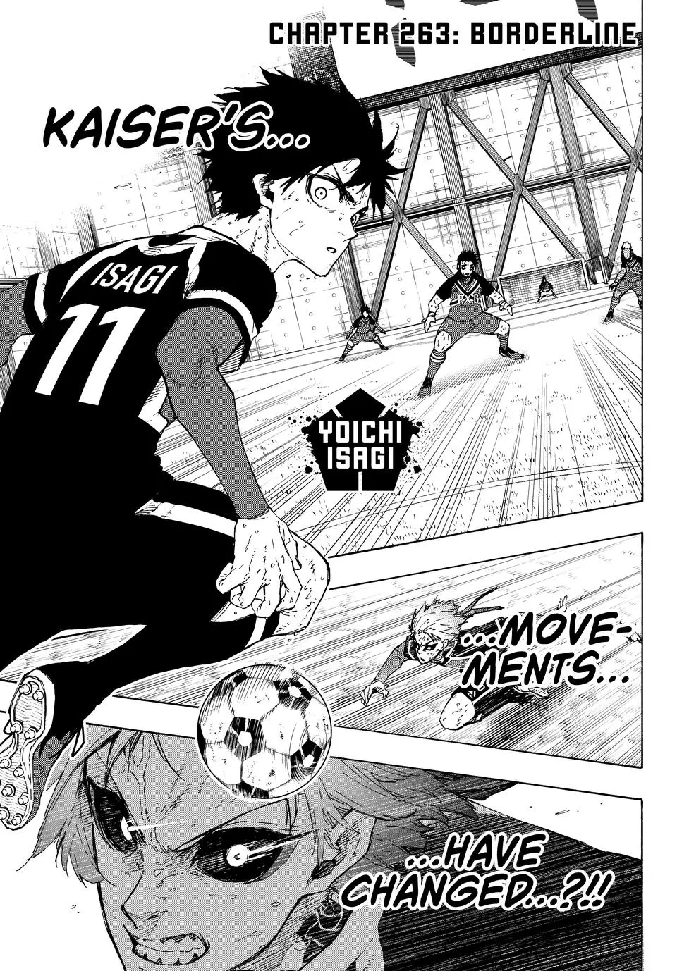 B Lock Manga, chapter 263, page 1