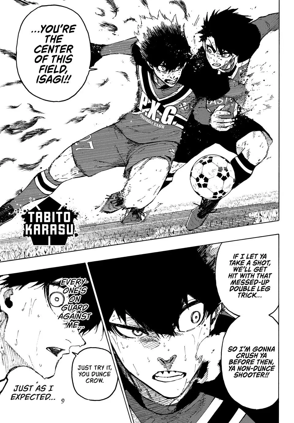 B Lock Manga, chapter 263, page 3