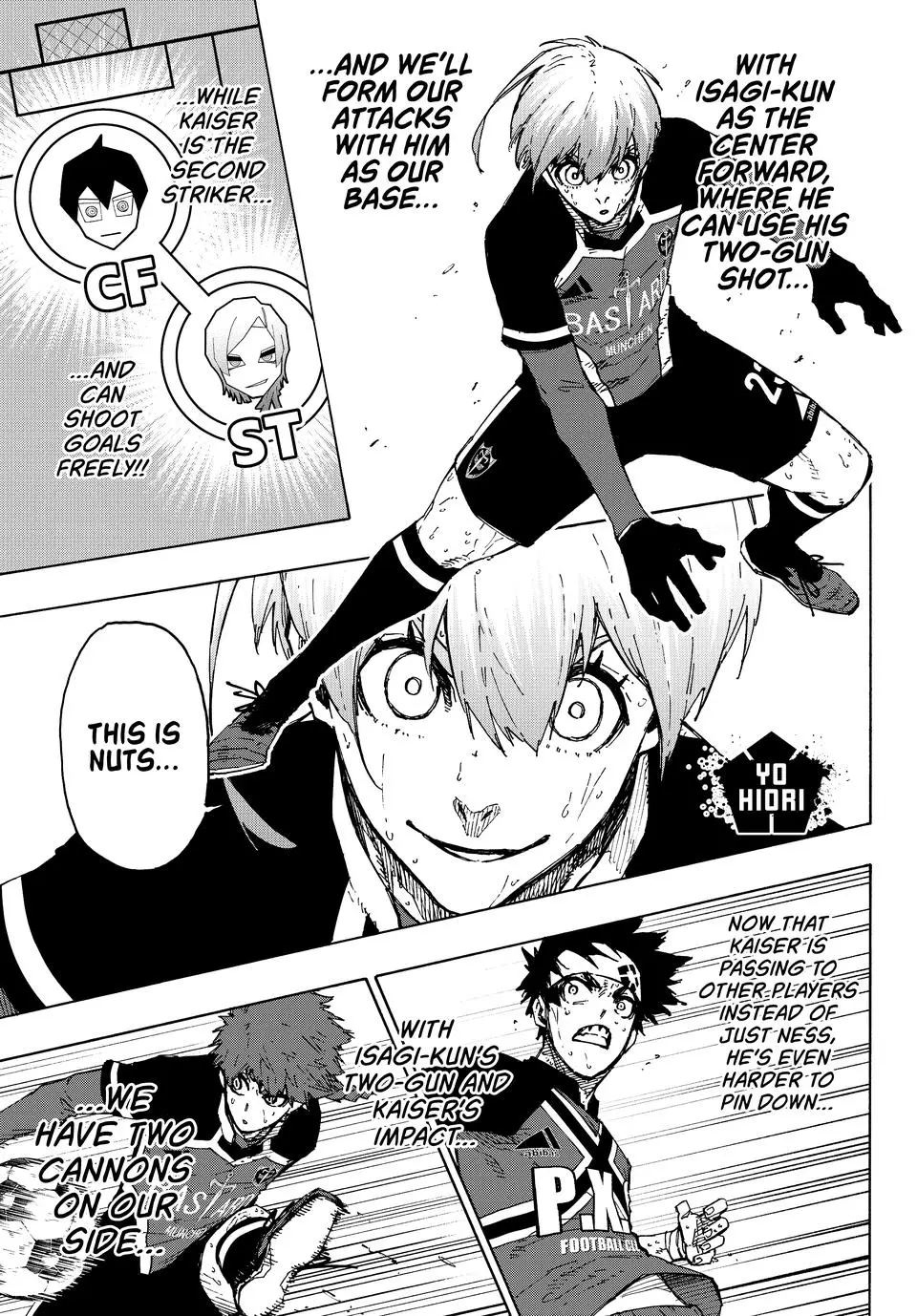 B Lock Manga, chapter 263, page 17
