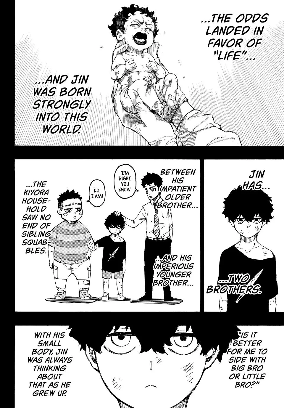 B Lock Manga, chapter 264, page 2