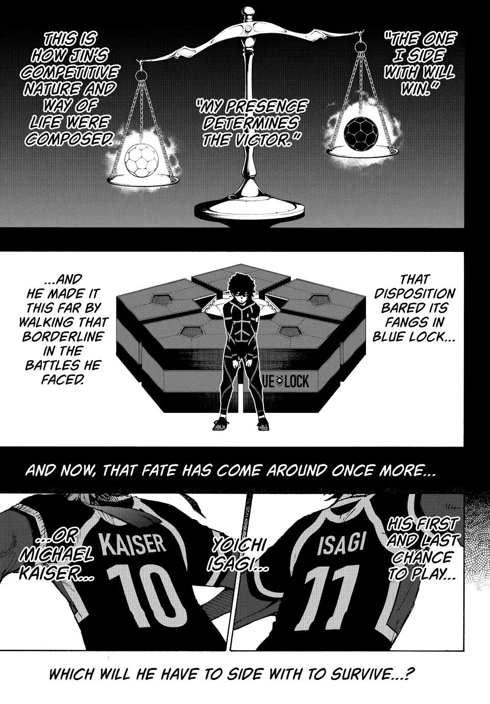 B Lock Manga, chapter 264, page 3