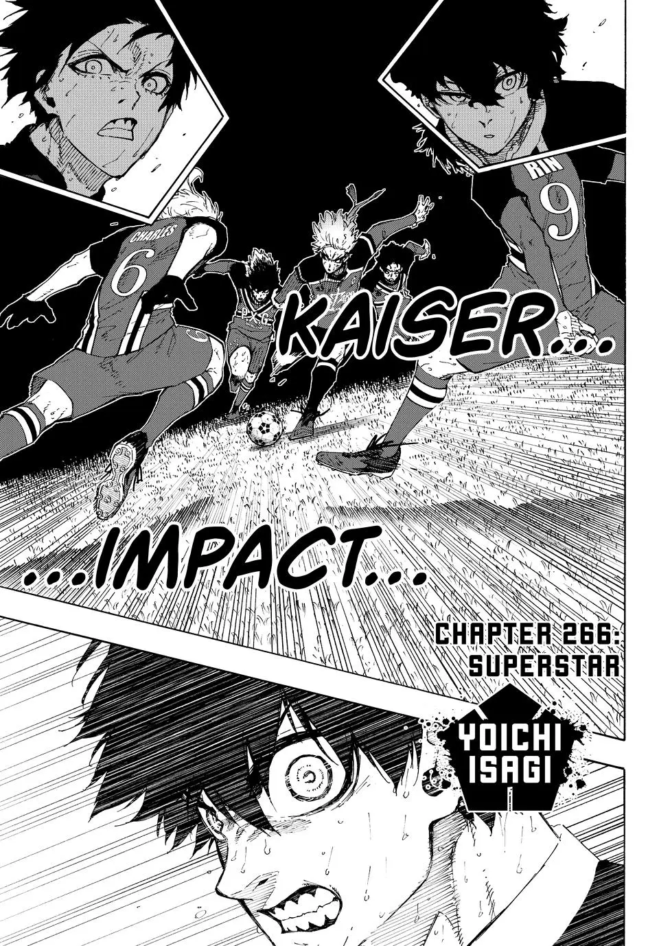 B Lock Manga, chapter 266, page 1