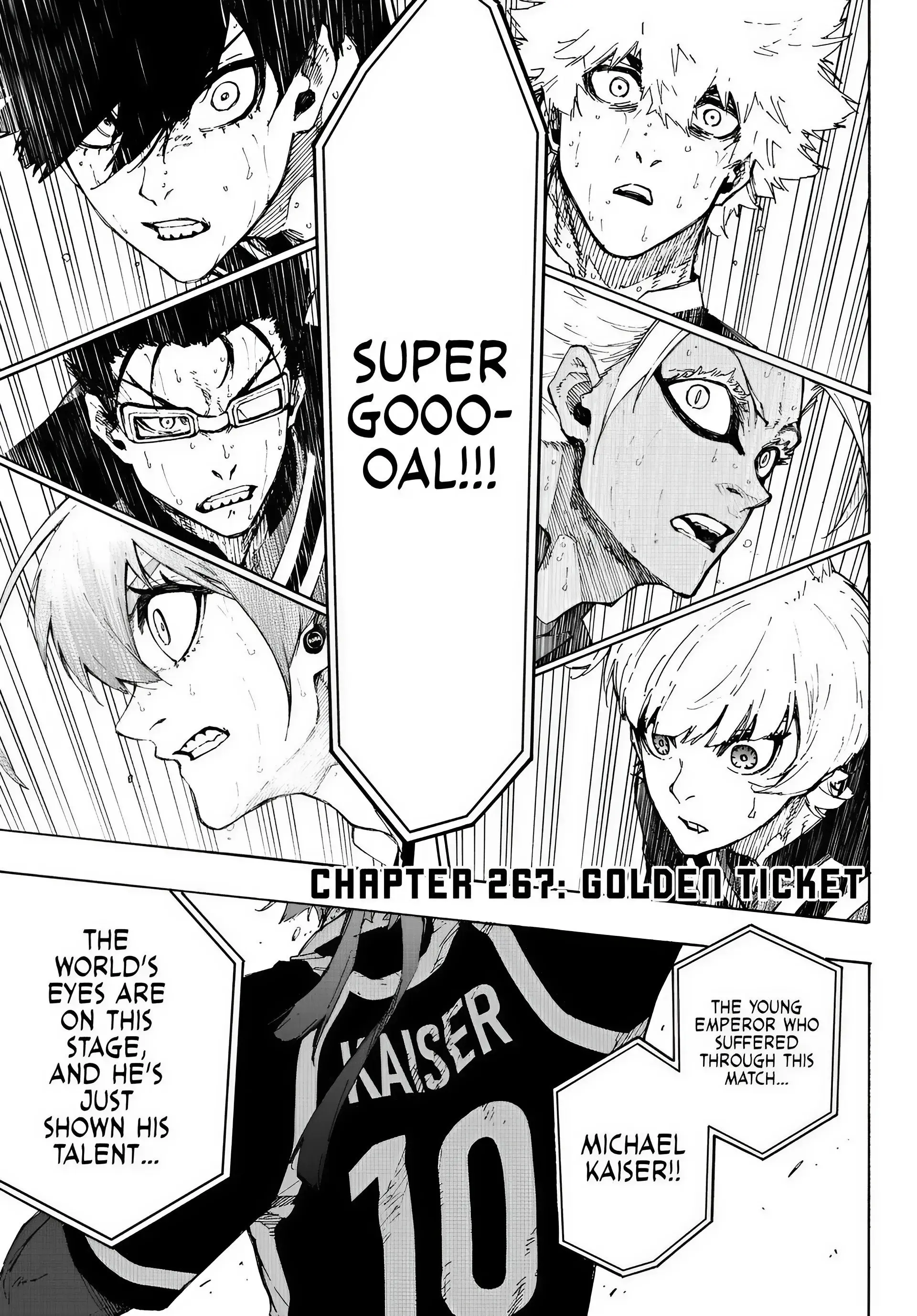 B Lock Manga, chapter 267, page 1