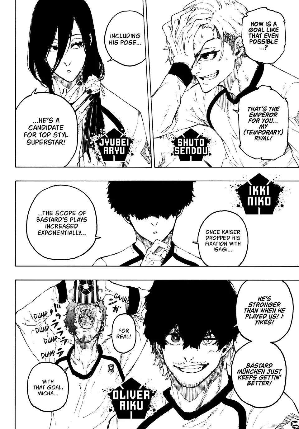 B Lock Manga, chapter 268, page 2