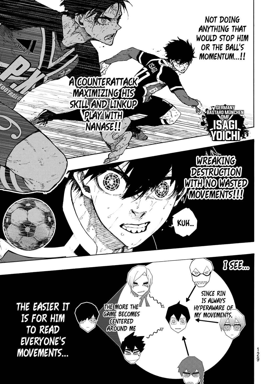 B Lock Manga, chapter 270, page 8