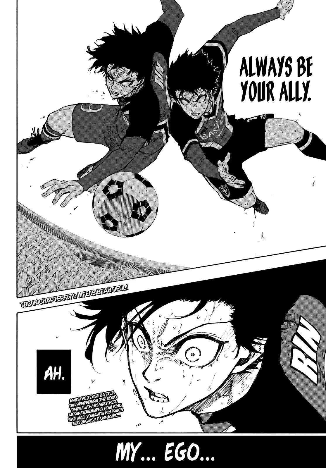 B Lock Manga, chapter 270, page 20