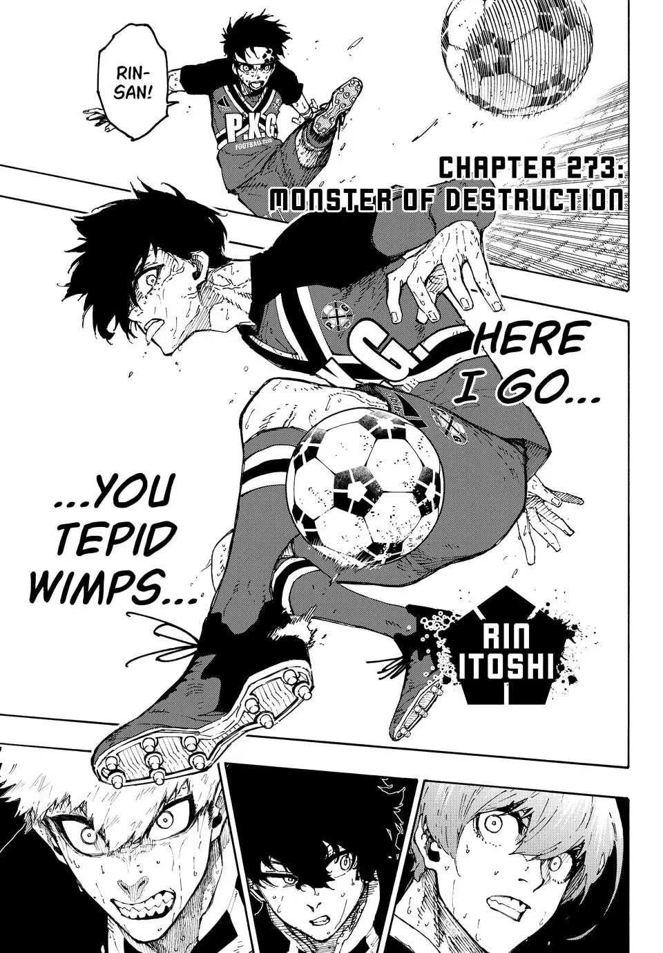 B Lock Manga, chapter 273, page 1