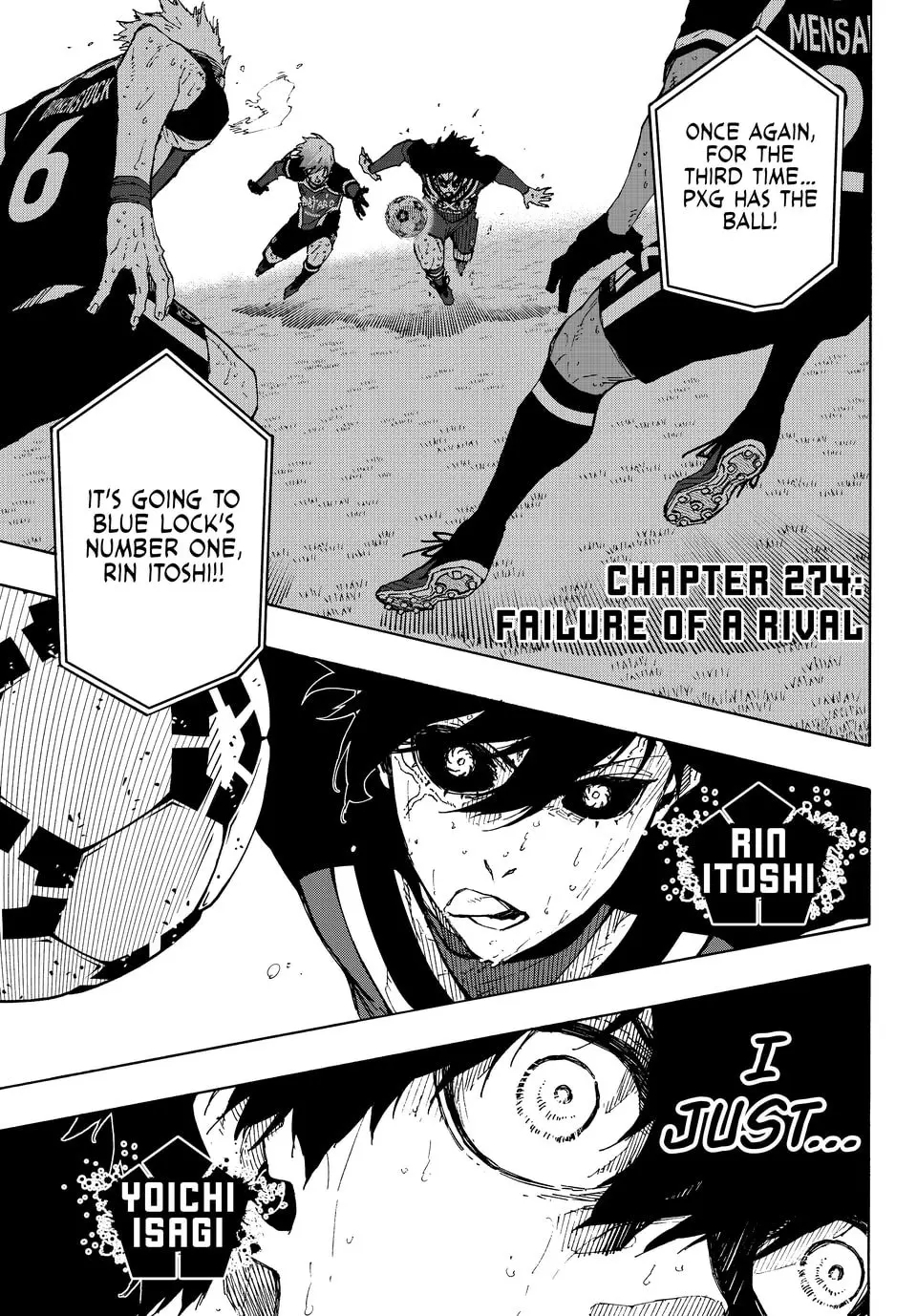 B Lock Manga, chapter 274, page 1