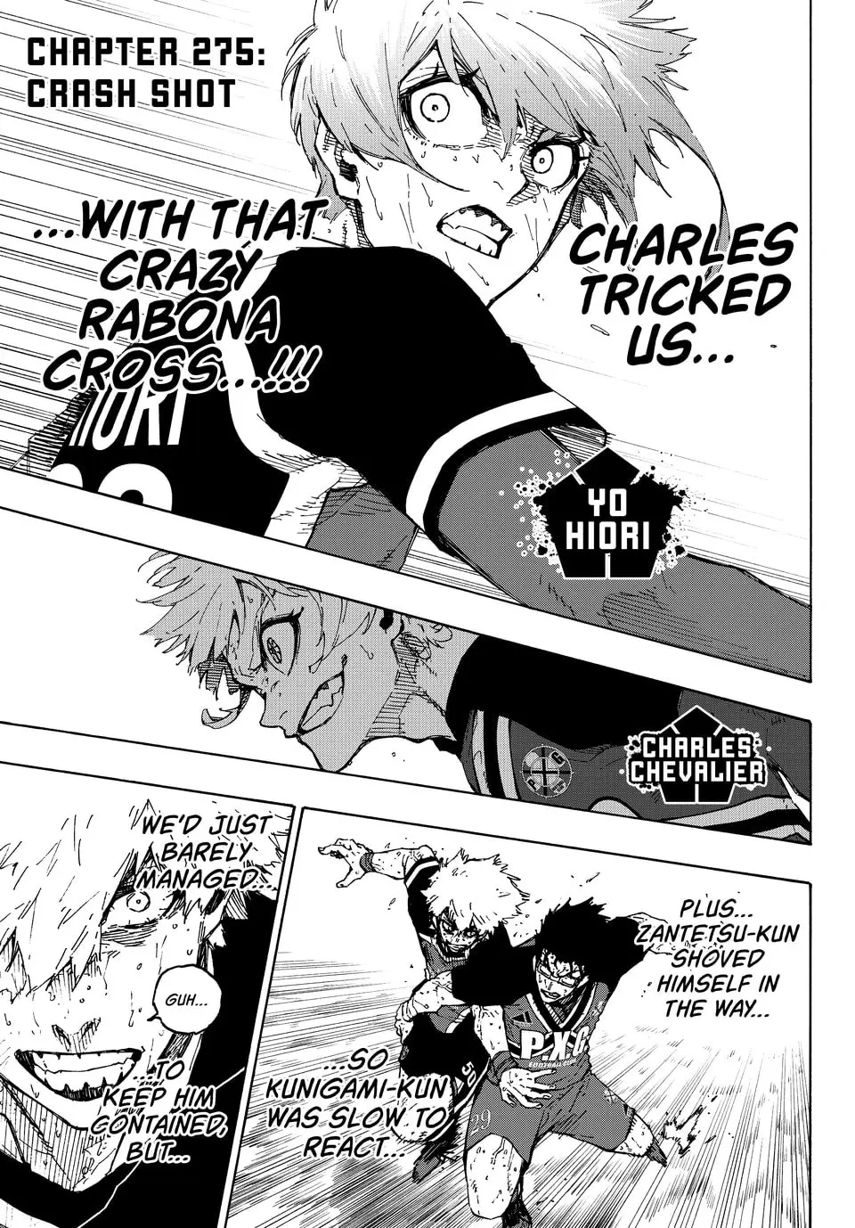 B Lock Manga, chapter 275, page 1