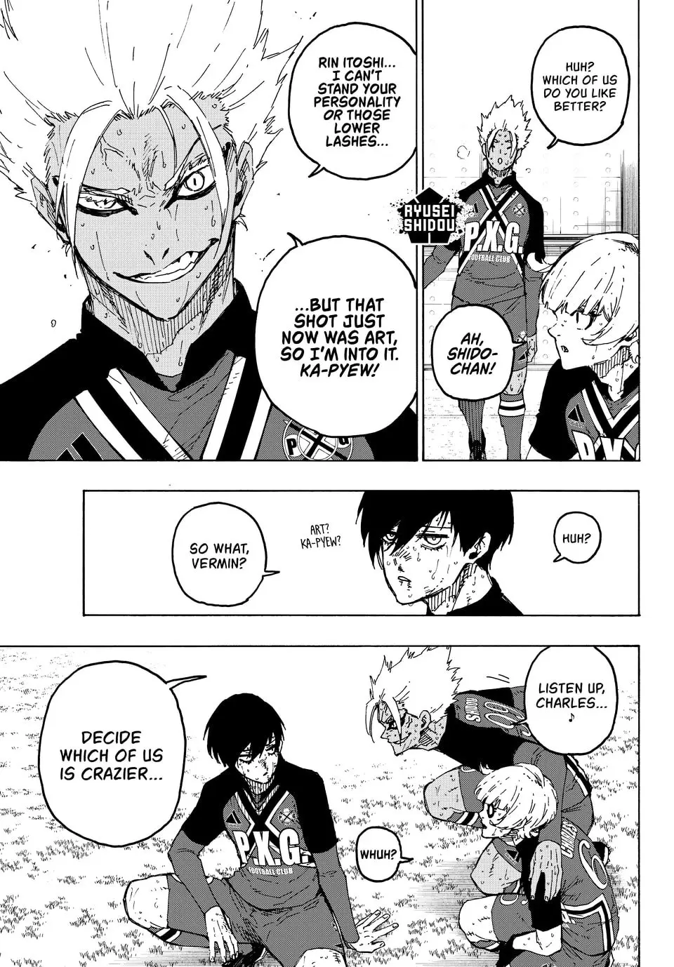 B Lock Manga, chapter 276, page 4
