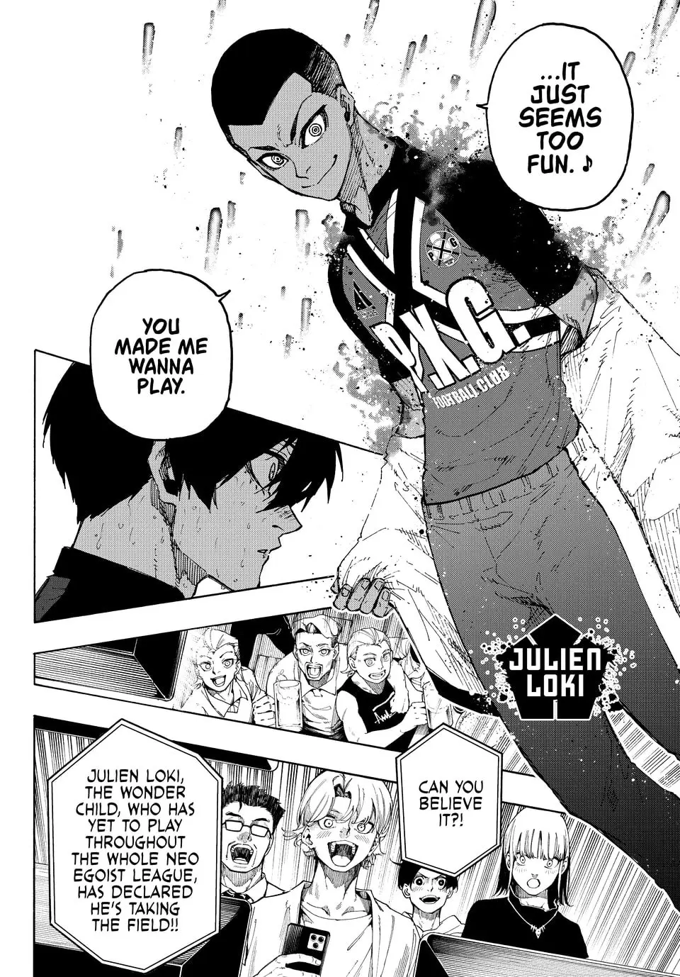 B Lock Manga, chapter 276, page 11