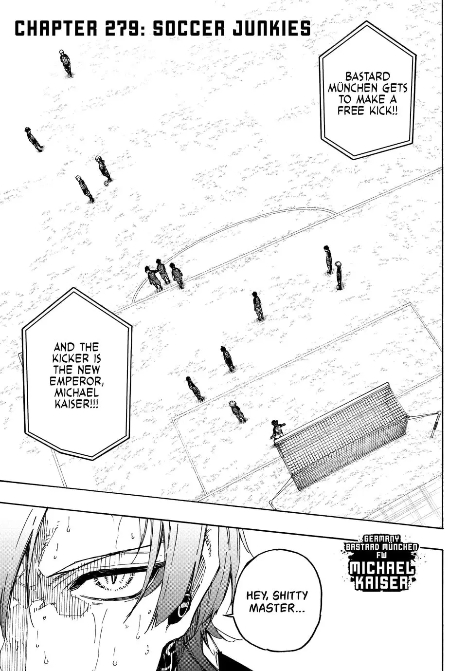 B Lock Manga, chapter 279, page 1