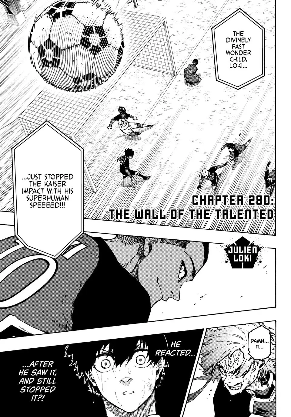 B Lock Manga, chapter 280, page 1
