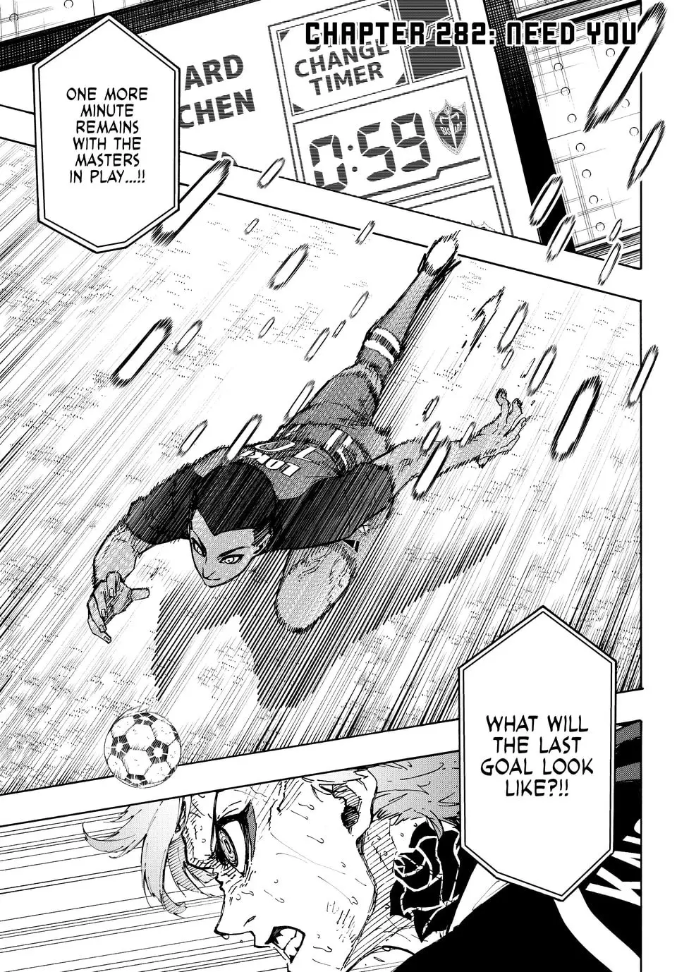 B Lock Manga, chapter 282, page 1