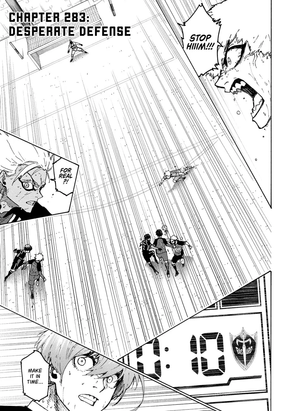 B Lock Manga, chapter 283, page 1