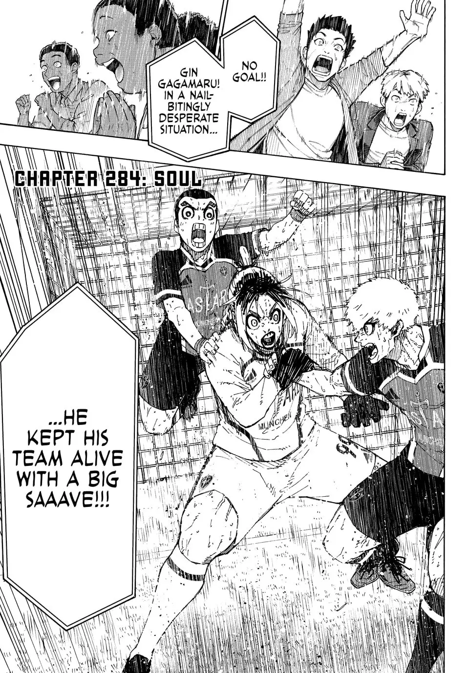 B Lock Manga, chapter 284, page 1