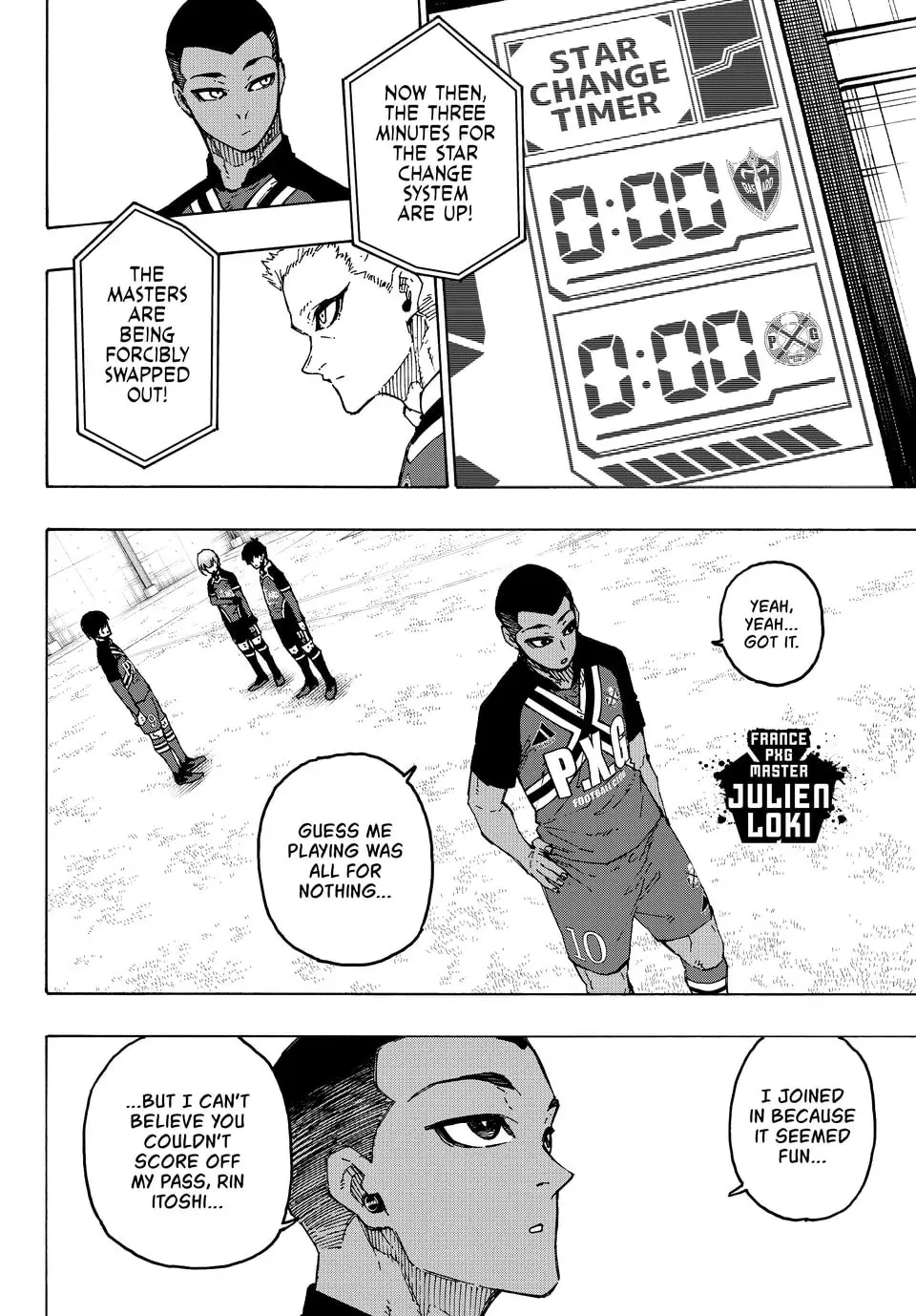 B Lock Manga, chapter 284, page 9