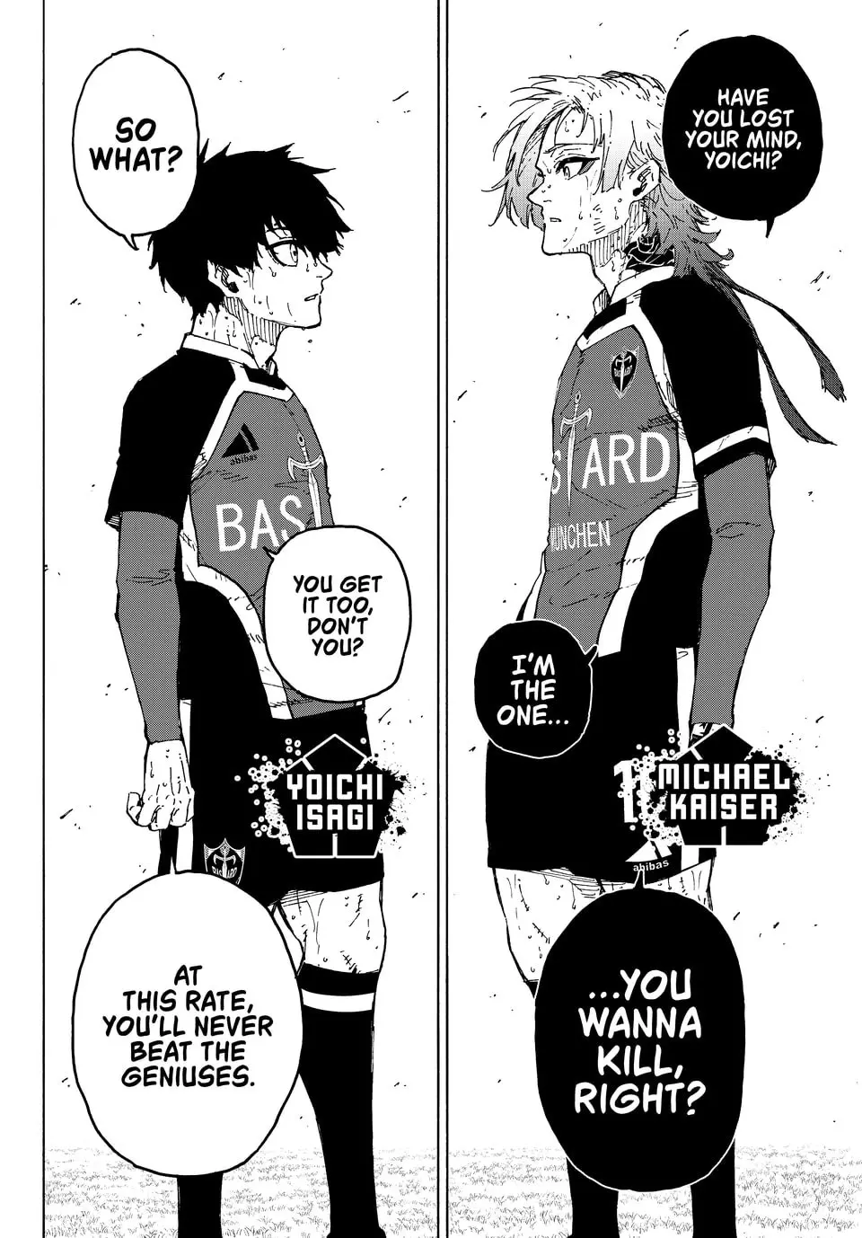 B Lock Manga, chapter 285, page 2