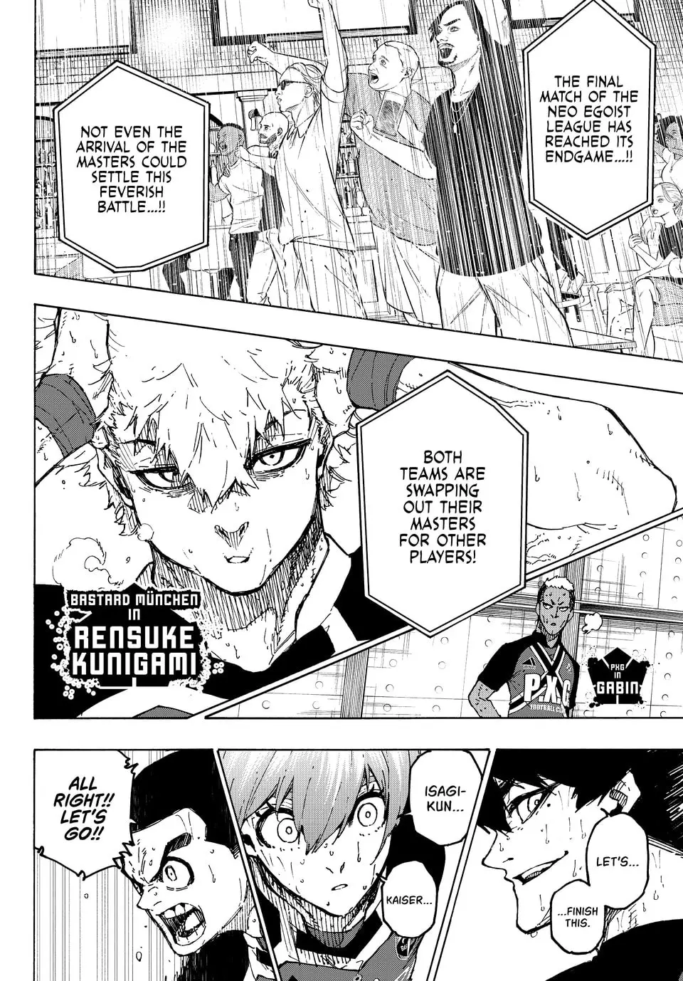 B Lock Manga, chapter 285, page 11