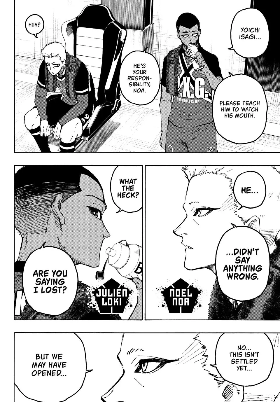 B Lock Manga, chapter 285, page 13