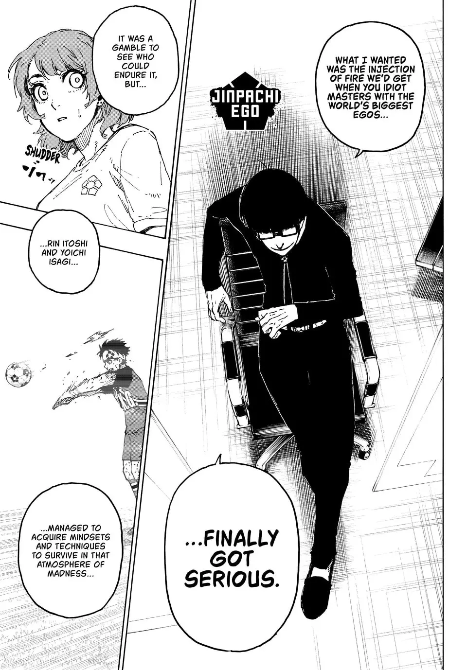 B Lock Manga, chapter 285, page 16